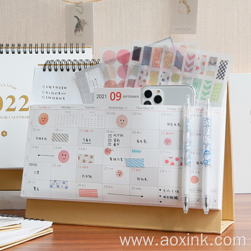 Desktop memo 2022 custom table diy advent calendar